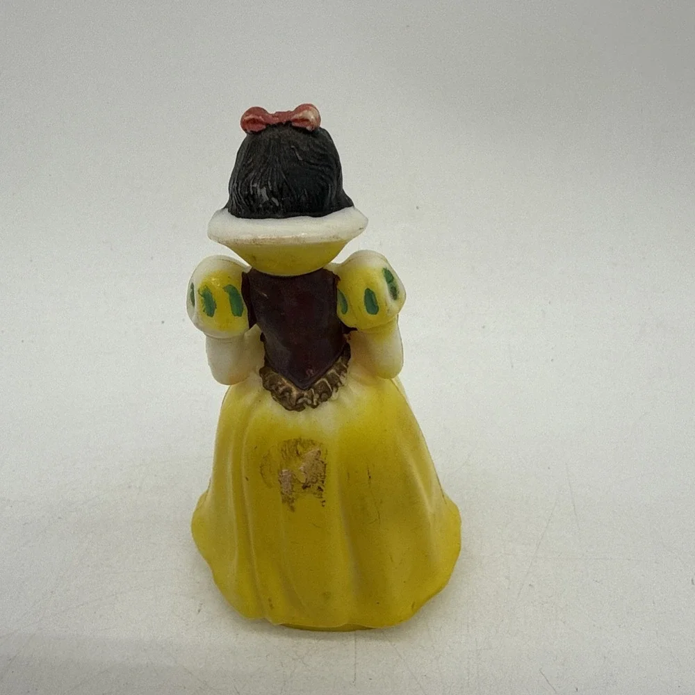 Vintage Snow White & Cinderella Hard Plastic Cake Toppers? 1960s 4.5